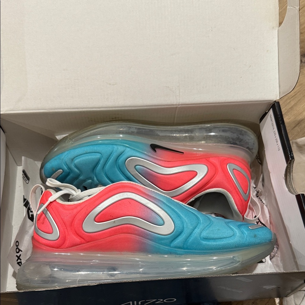 Nike womens Sneakers - Blue and Pink